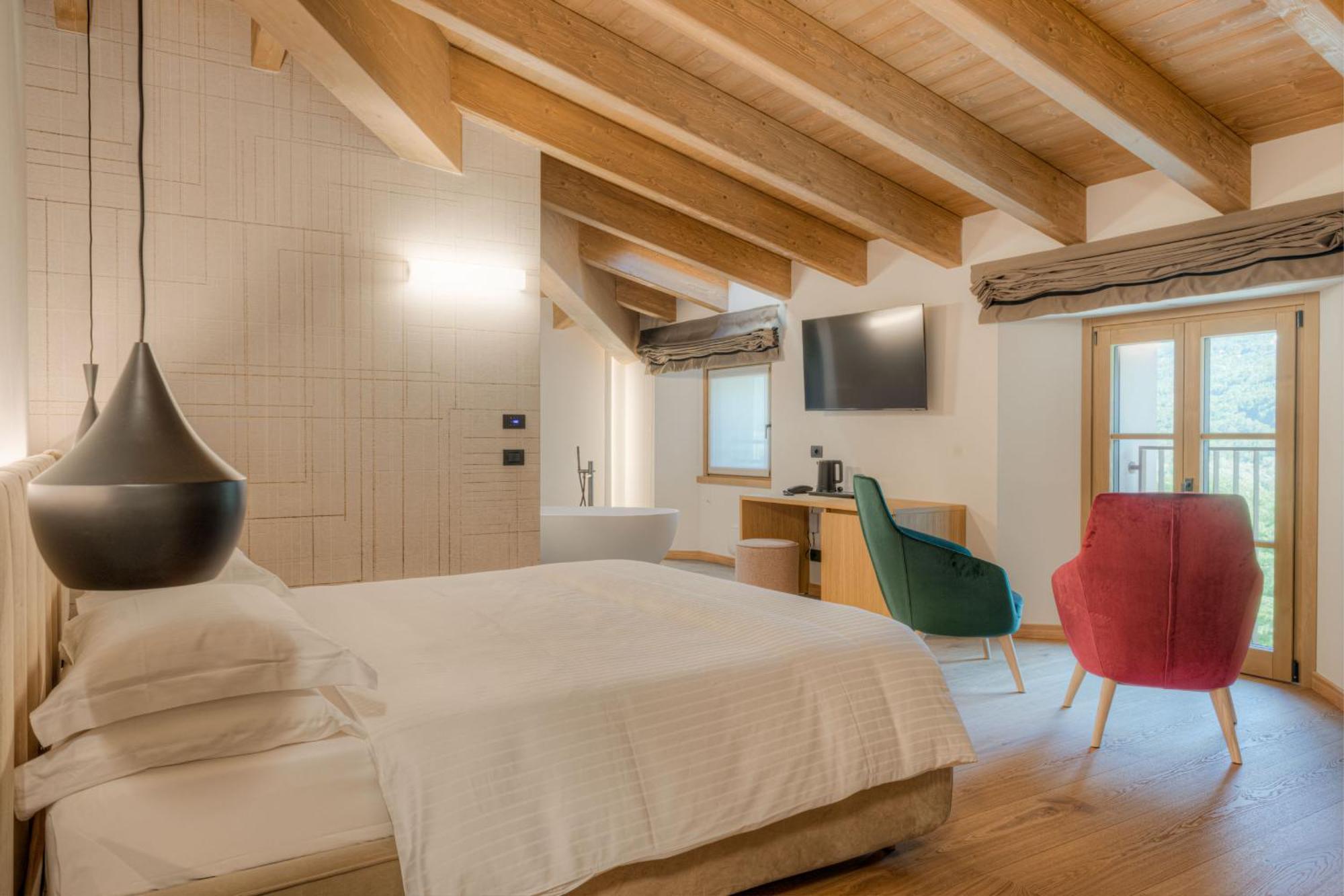 Wine Hotel San Carlo - Relais & Spa - Boutique Hotel Chiuro エクステリア 写真
