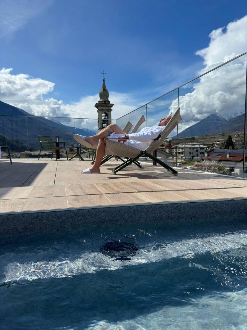 Wine Hotel San Carlo - Relais & Spa - Boutique Hotel Chiuro エクステリア 写真